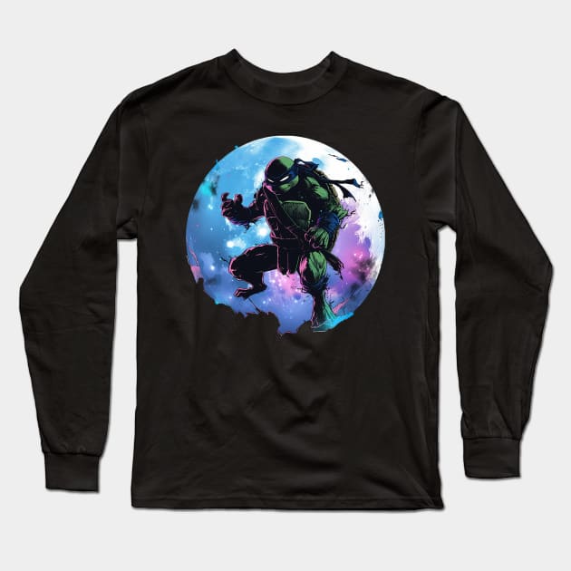 leonardo Long Sleeve T-Shirt by piratesnow